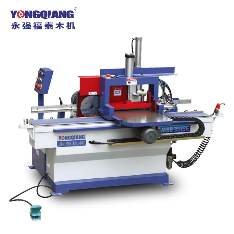 Korte houten vingerlasmachine met vierkante tanden